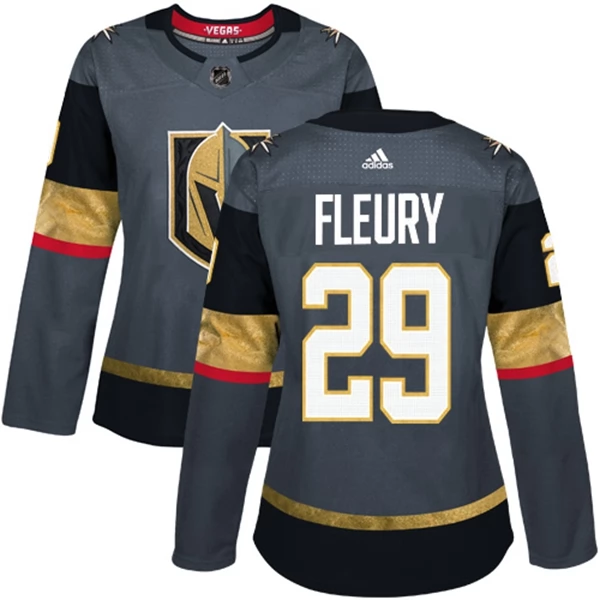 Marc-Andre Fleury Vegas Golden Knights Adidas Authentic Home NHL